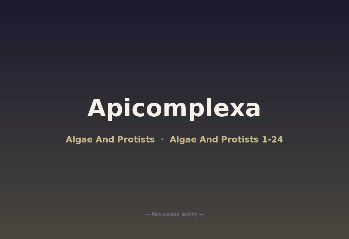 Apicomplexa