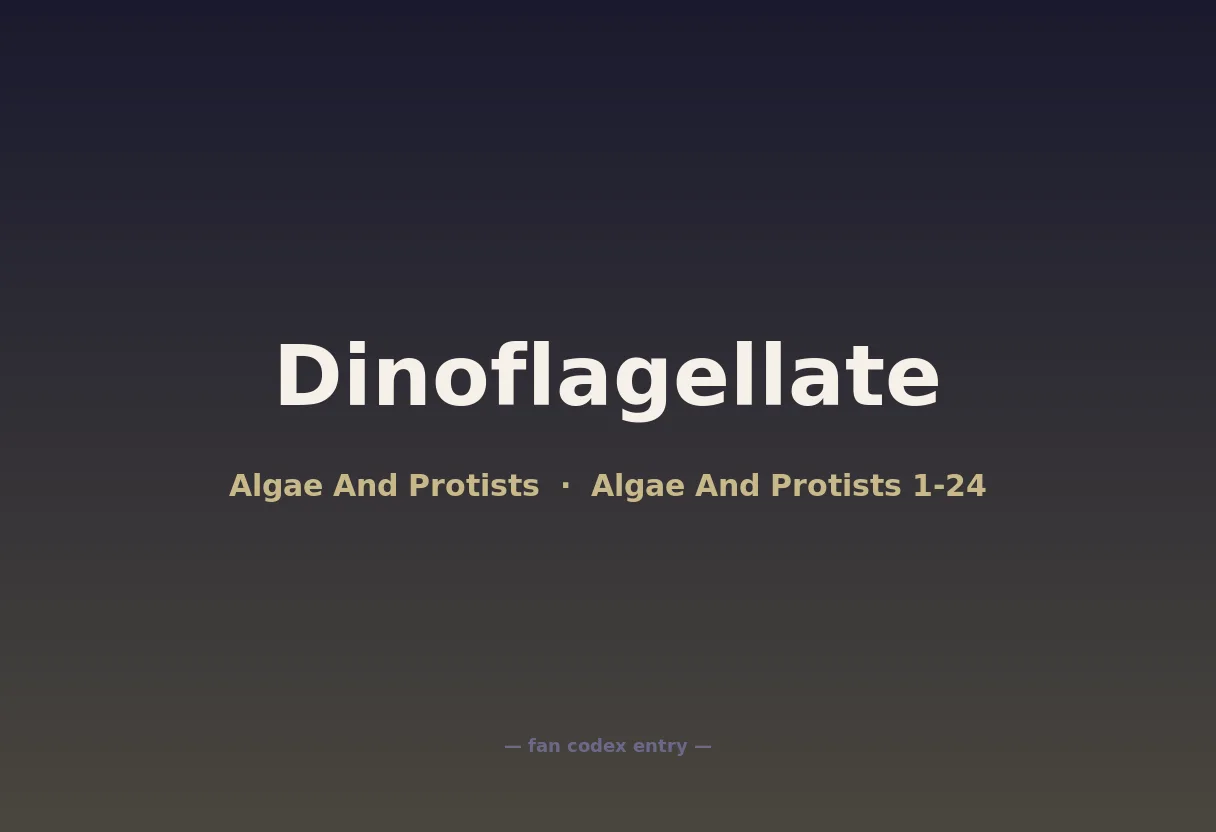 Dinoflagellate