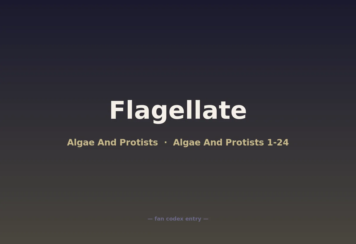 Flagellate